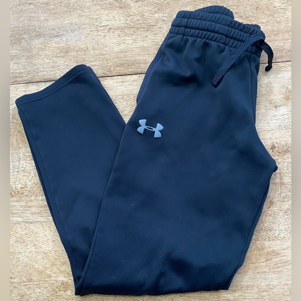Under Armour Cold Gear Youth Medium Black‎ Athletic Pants
